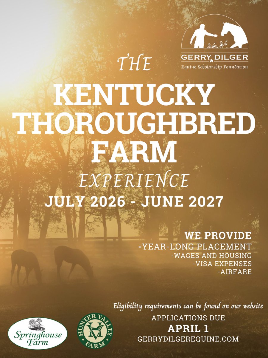 Gerry Dilger Equine Scholarship Foundation tweet media