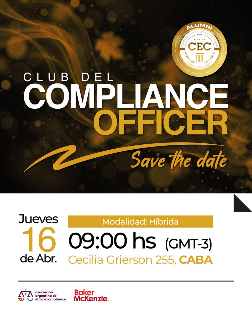 Asoc. Arg. de Ética y Compliance (AAEC) tweet media