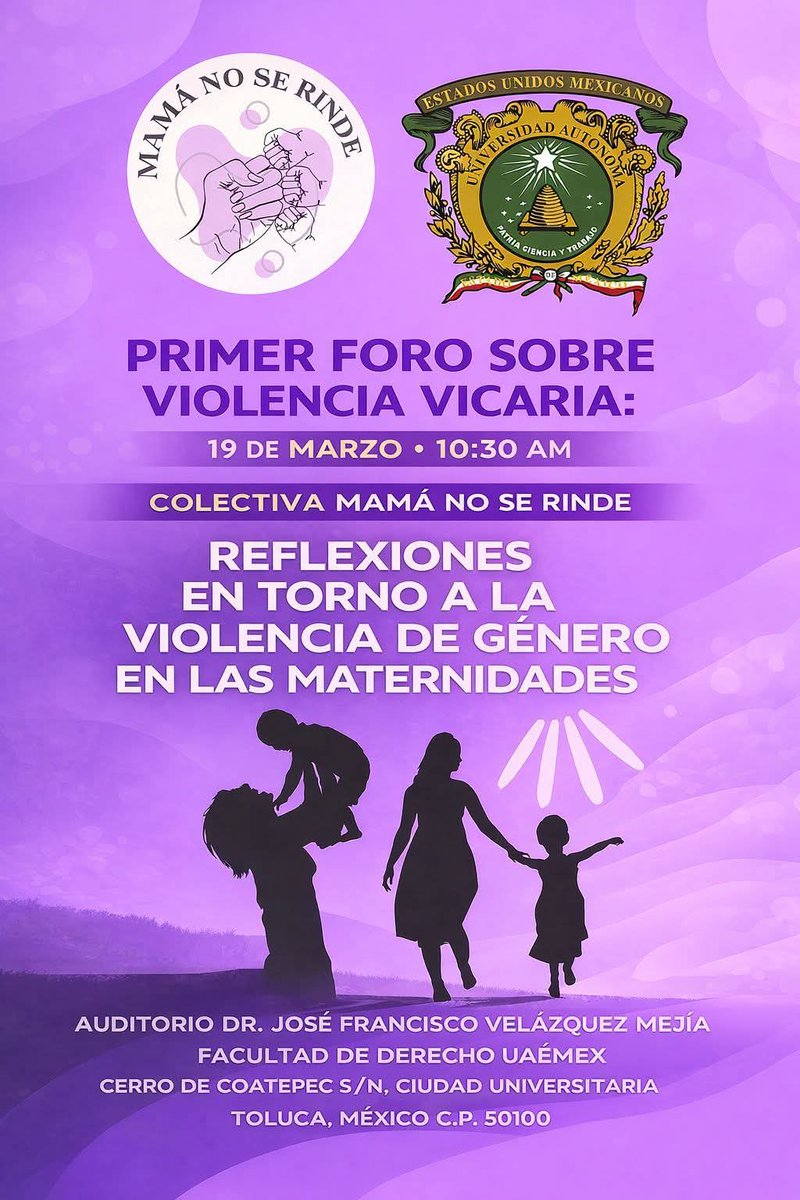 Hoy 10:30 a.m. #ViolenciaVicaria
Facultad de Derecho de la Universidad Autónoma del Estado de México... 
#uaemex #BreveBus #Toluca