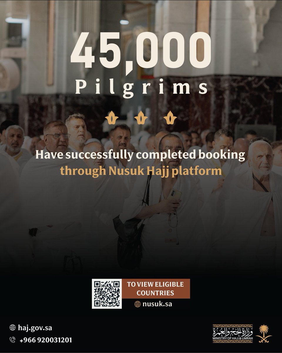 Ministry of Hajj and Umrah tweet media