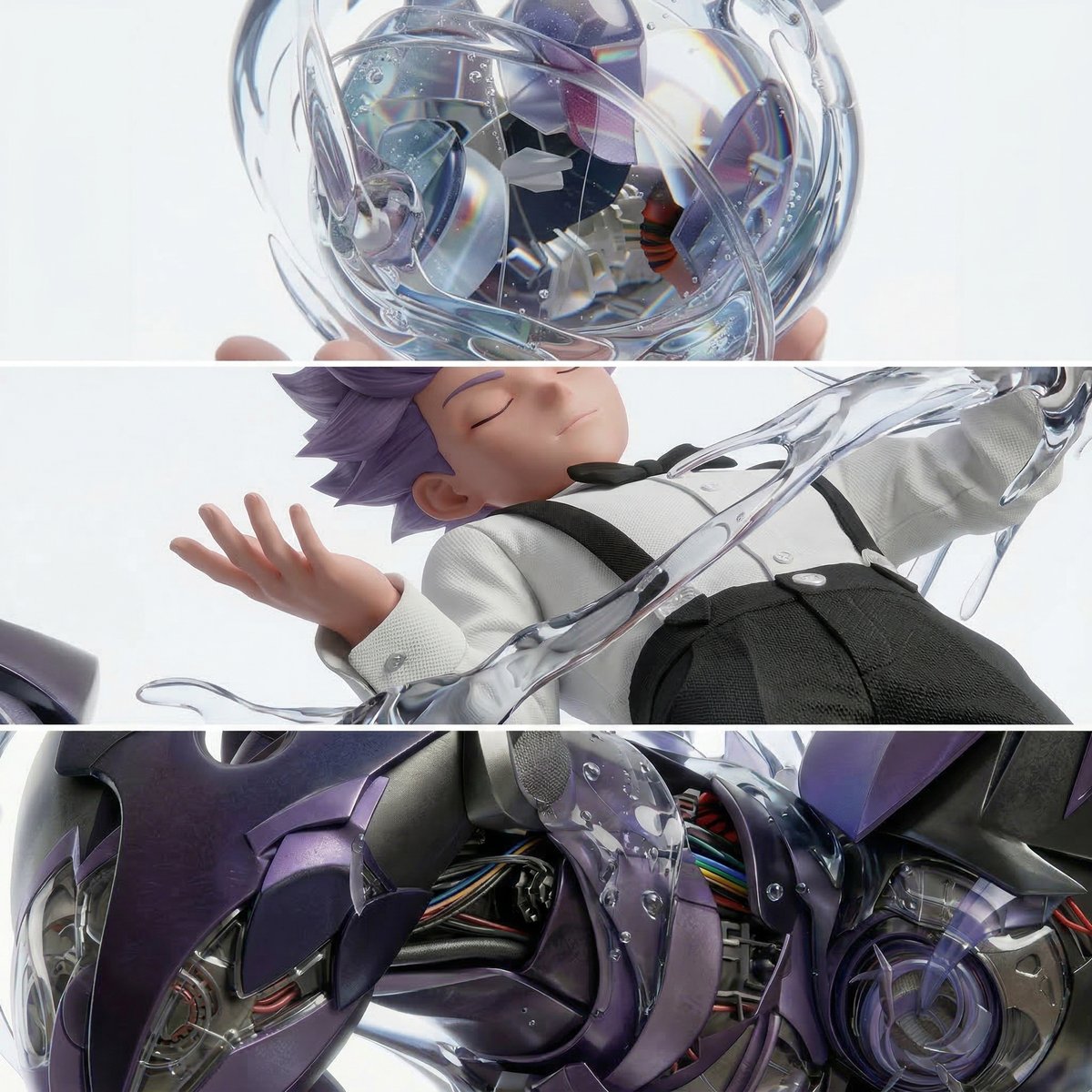 3D character and creature renders