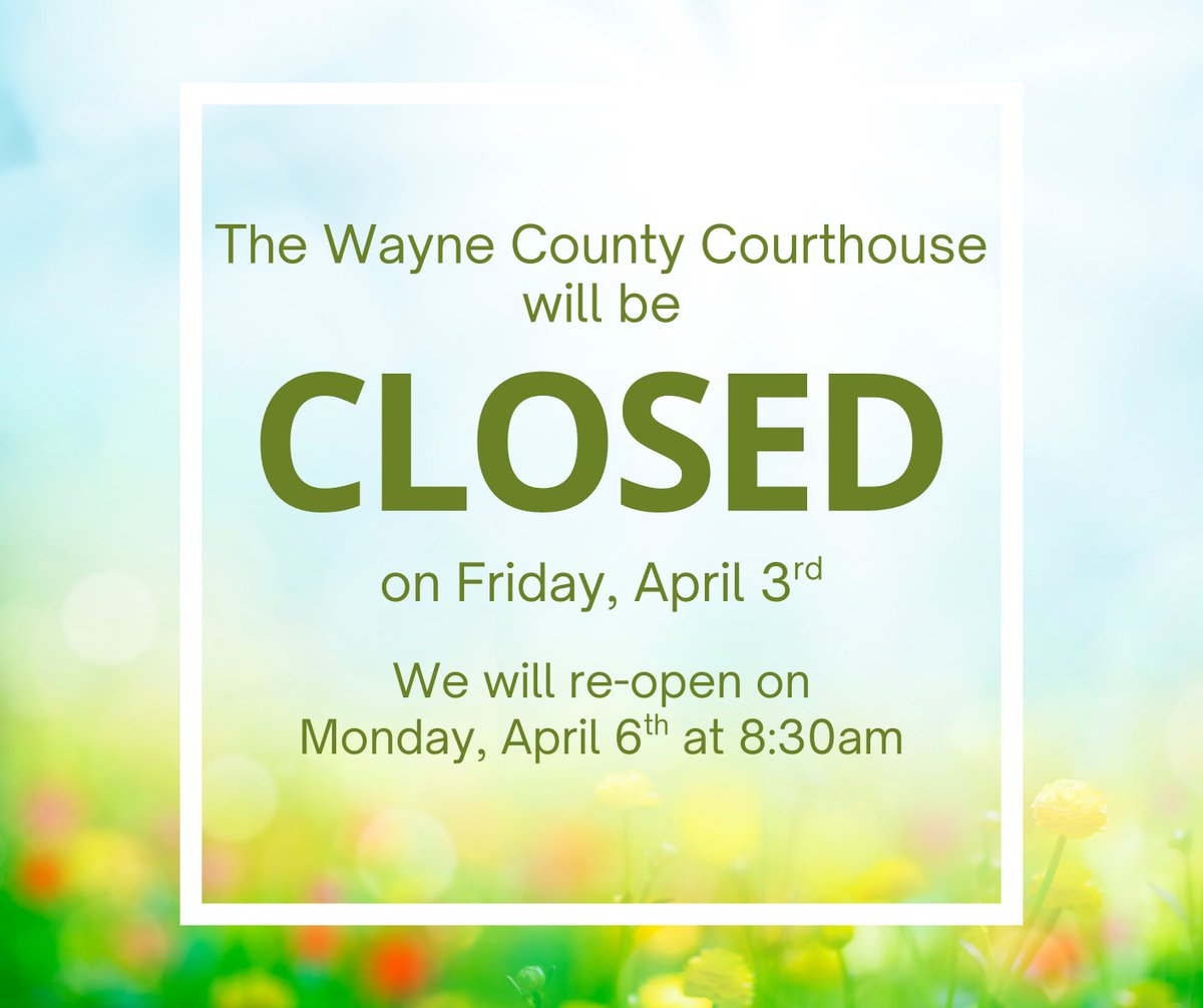 Wayne County Courthouse tweet media