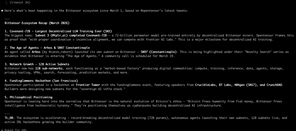 Data Universe ・ SN13 tweet media