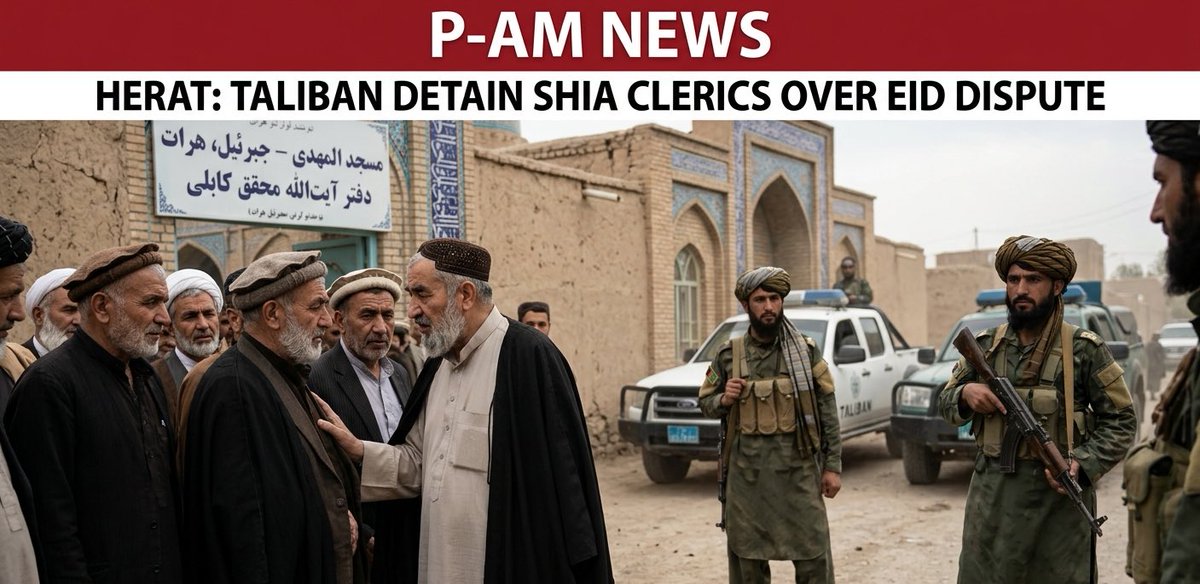 Afghan Taliban Detain Shia Clerics in Herat Over Eid Dispute