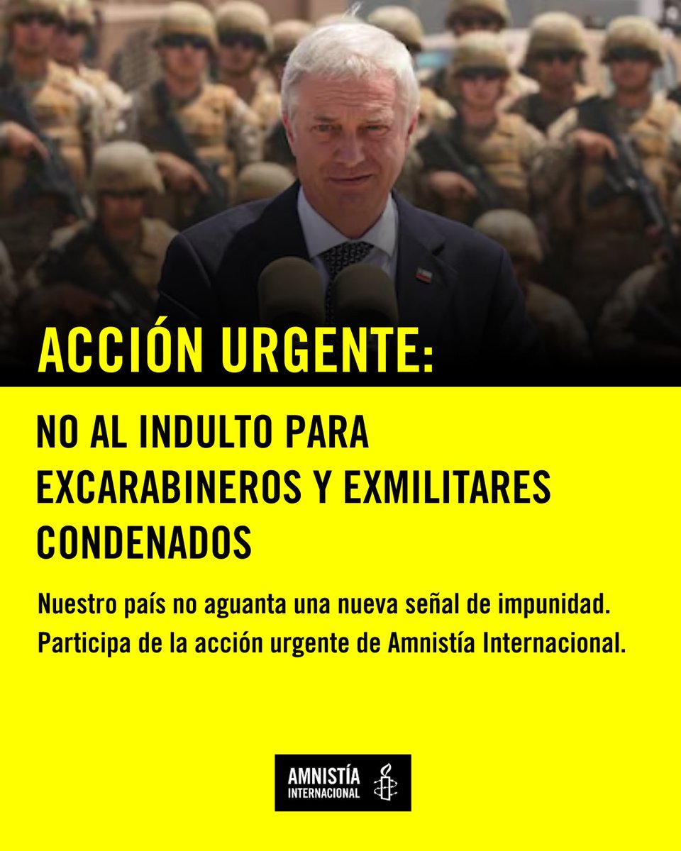 Amnistía Internacional Chile tweet media