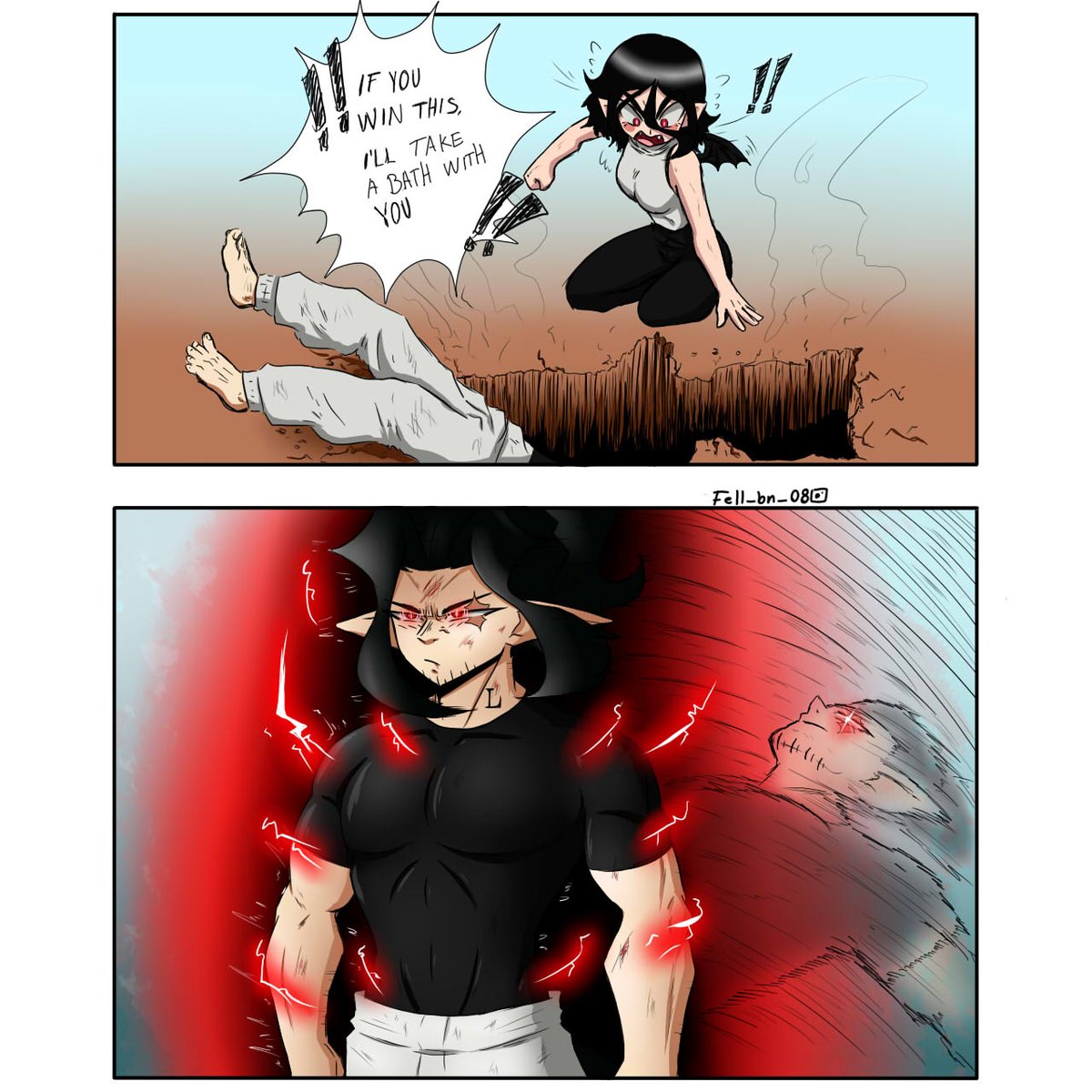 Javierfenrirson's tweet photo. The bro is impossible to beat at this point...
#oc #art #comic #digitalart #artwork https://t.co/hDzaIl2CG5