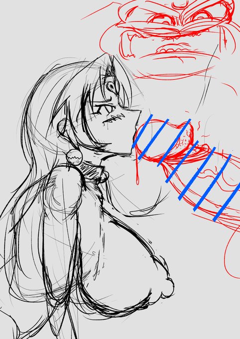 寝る前落書きの残骸
完成させるかどうかは未定
( ˘ω˘)スヤァ 