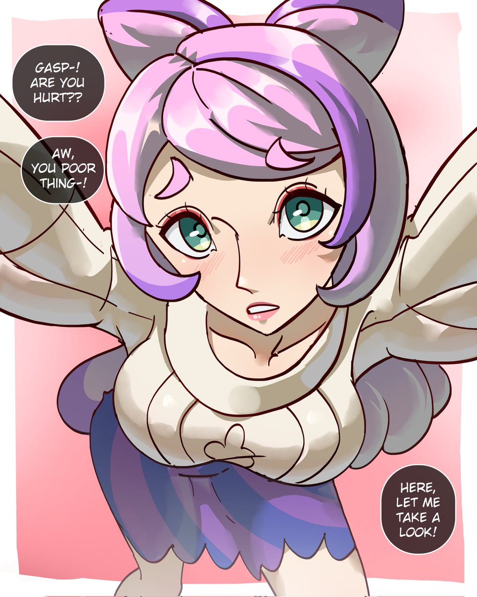 Miriam Pokémon checking up 🤕🩼