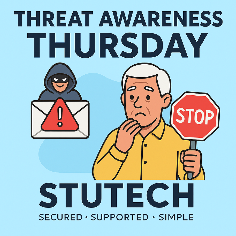 StuTechAZ's tweet photo. Caller ID can be spoofed.
Just because a number looks local doesn’t mean it’s legitimate.
Always verify before sharing information.
#ThreatAwarenessThursday #StuTech https://t.co/TWx71NDZhU