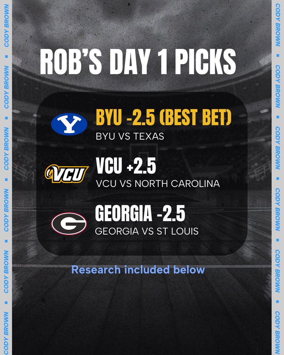 Cody Brown Bets tweet media