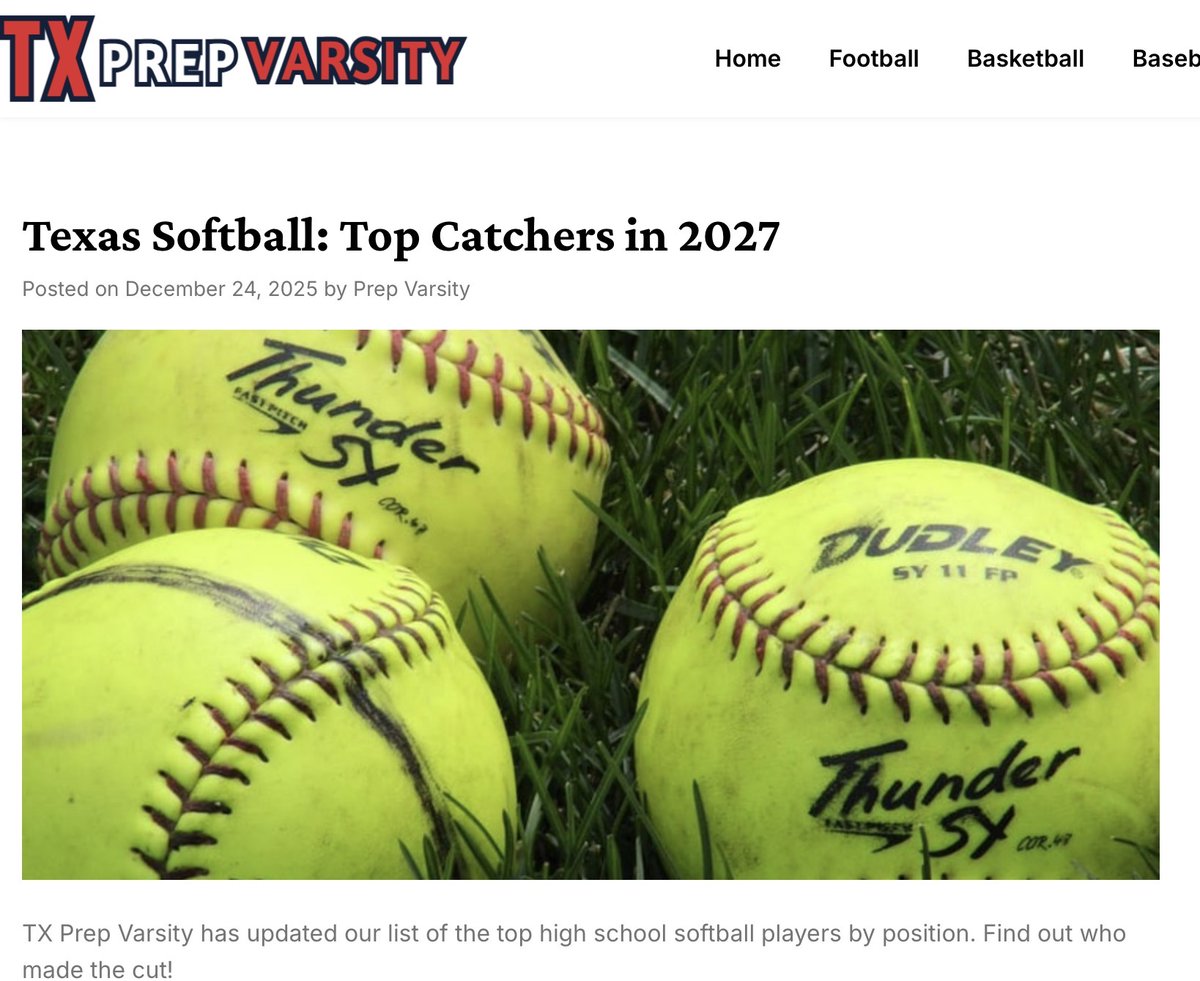 Memorial Mustang Softball tweet media