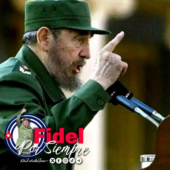 geiacuba's tweet photo. #100AñosConFidel: "La Revolución no la podrá vencer ningún poder del mundo, ninguna fuerza del mundo".
#FidelViveEntreNosotros 
#CubaEstáFirme 🇨🇺❤️💪 https://t.co/PyhDoJntad