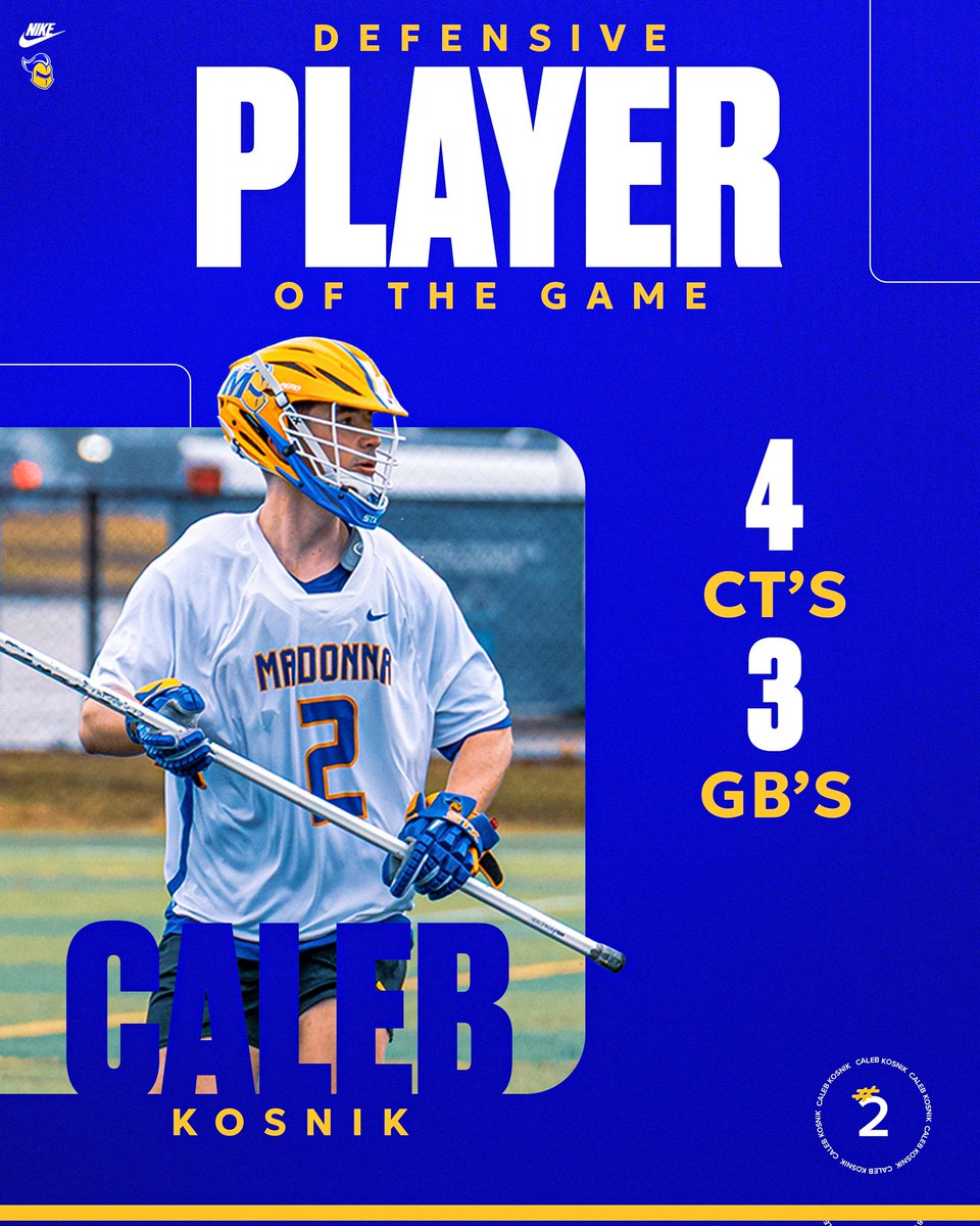 Madonna Men's Lacrosse tweet media