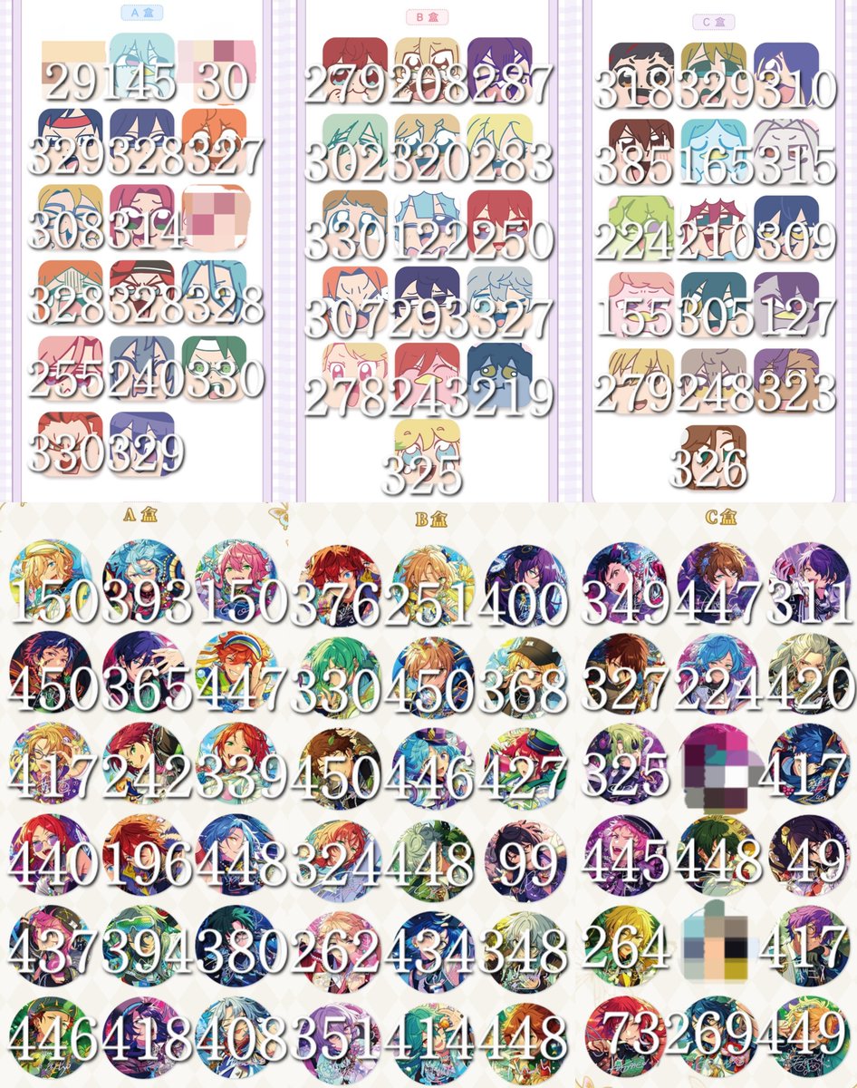 偶像夢幻祭 あんスタ中国 3月新商品 キャラ毎販売 枠募集まとめ 盛顔缶