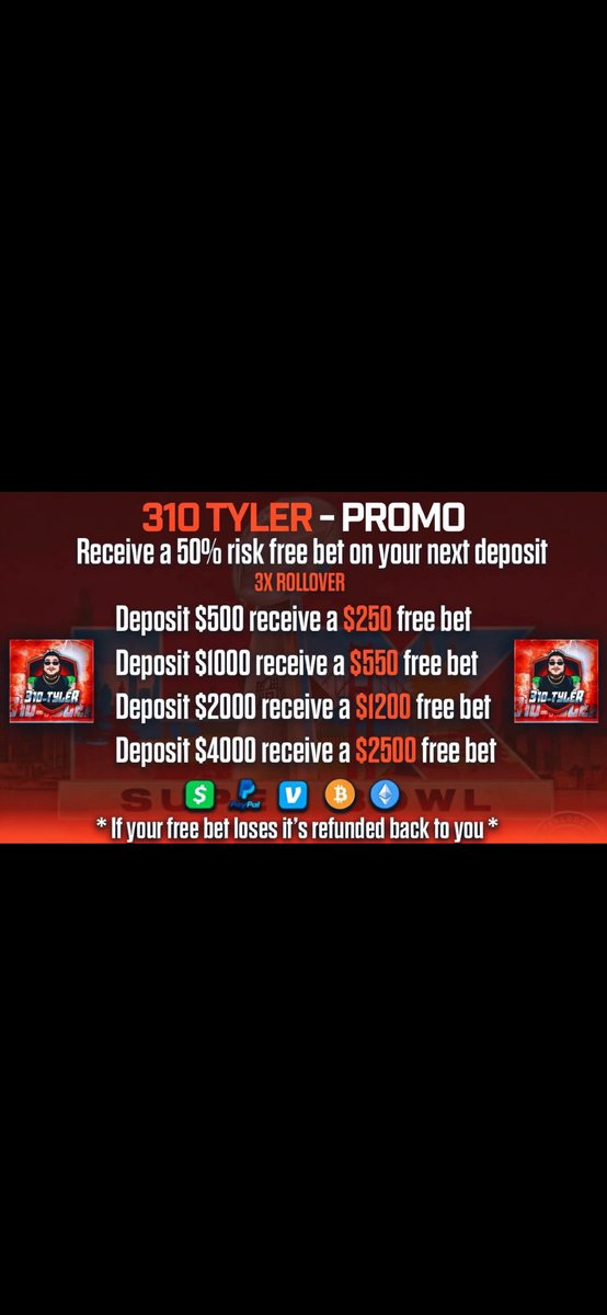 kevmarkowins's tweet image. 3/19 NCAAB 🏀 

945pm est 

St. Louis +2.5 -108.    1.5%

Let’s make it 3 straight free play cashes. 

⭐️ Sponsored by @310_Tyler 📖 📕 100% cash match 4X rollover and risk free bet! Dm to take advantage 

#GamblingX 
#NCAABasketball