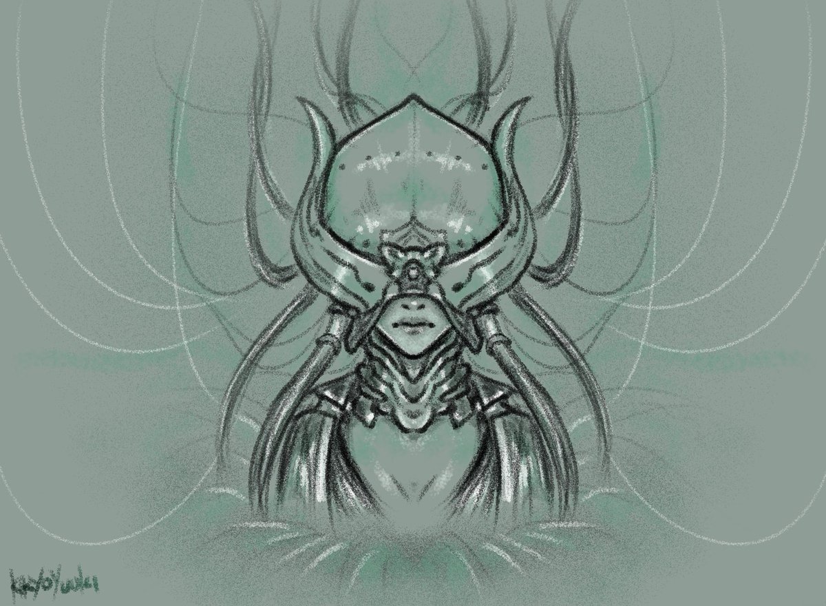 KikyoYuuki's tweet photo. Hmm, I should fully render space mom one day.
#kikyoarts #digitalart #art #warframe #tennocreate #thelotus https://t.co/z877GRXuer