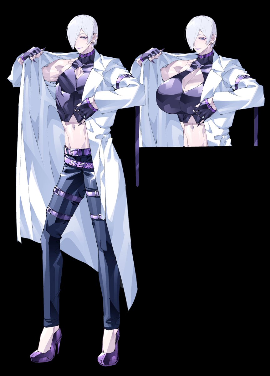 怪異ゲーの立ち絵アップ
このセクシーな男?と女は一体…!? 