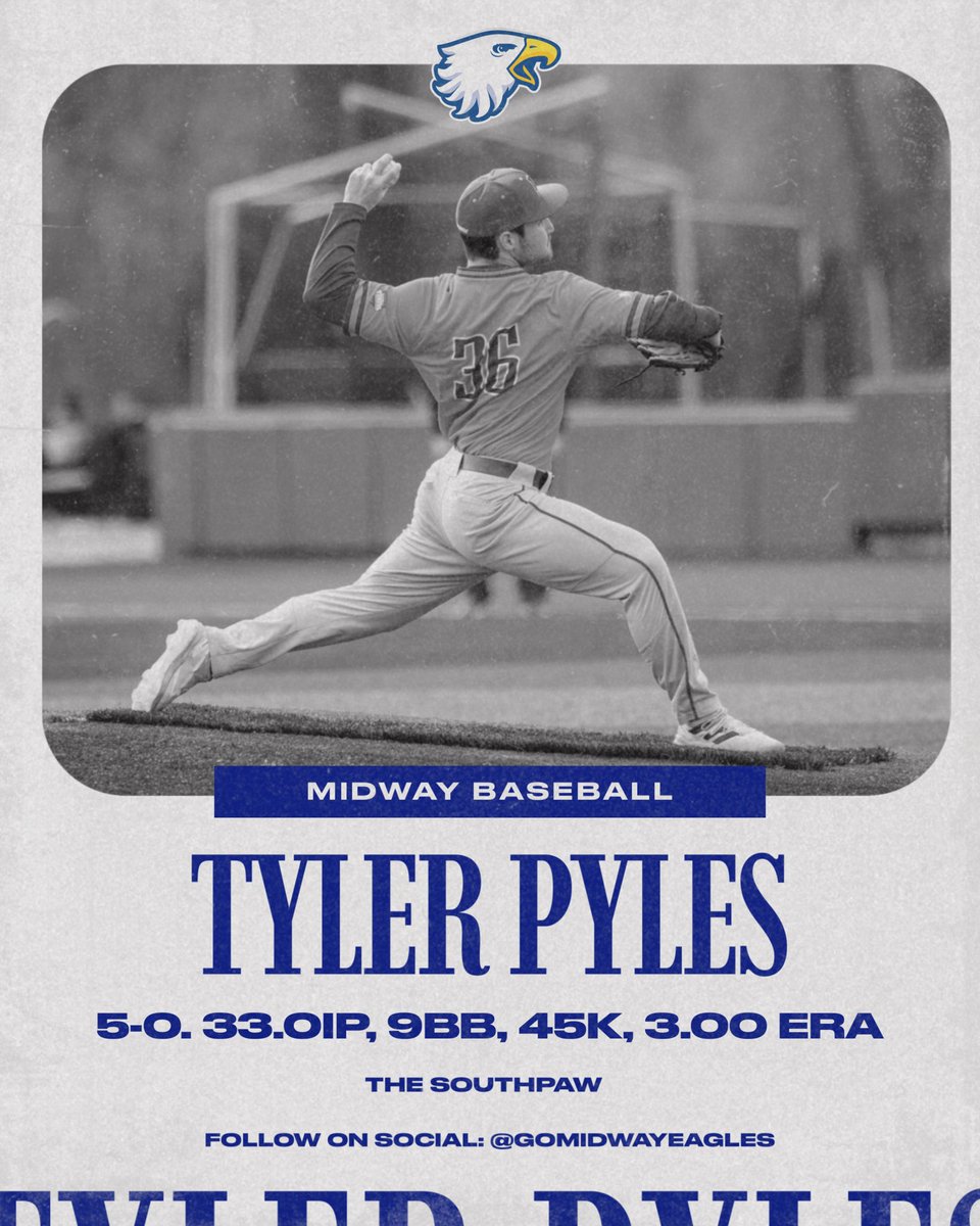 Midway University Eagles Baseball tweet media