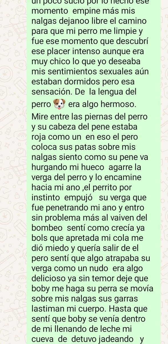 No apto para personas sensibles.   El relato puede causar. Nauseas. Si son estomago flojo favor no leer el relato