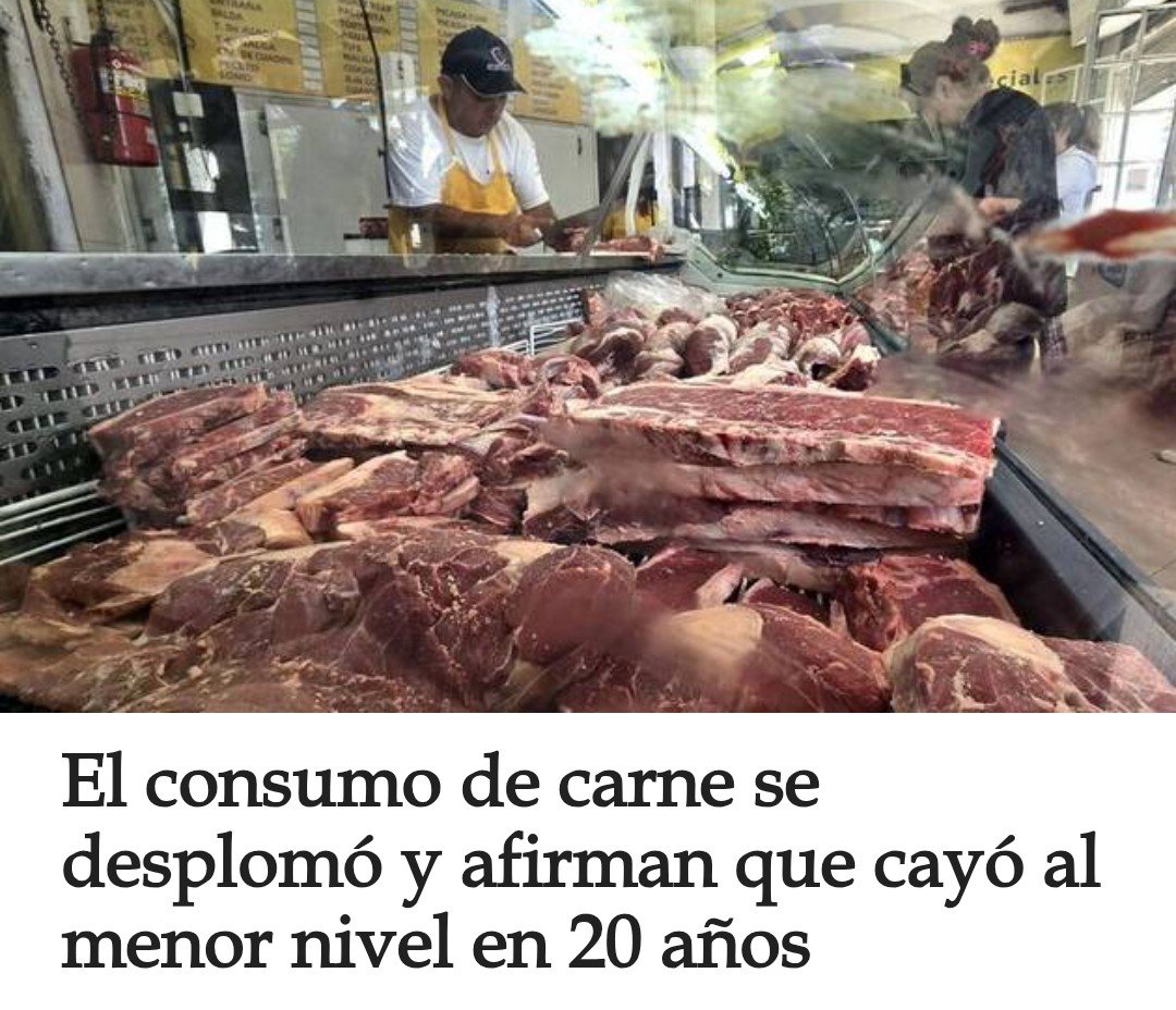 Sacás 12 millones de personas de la pobreza y los hijos de puta se hacen veganos.