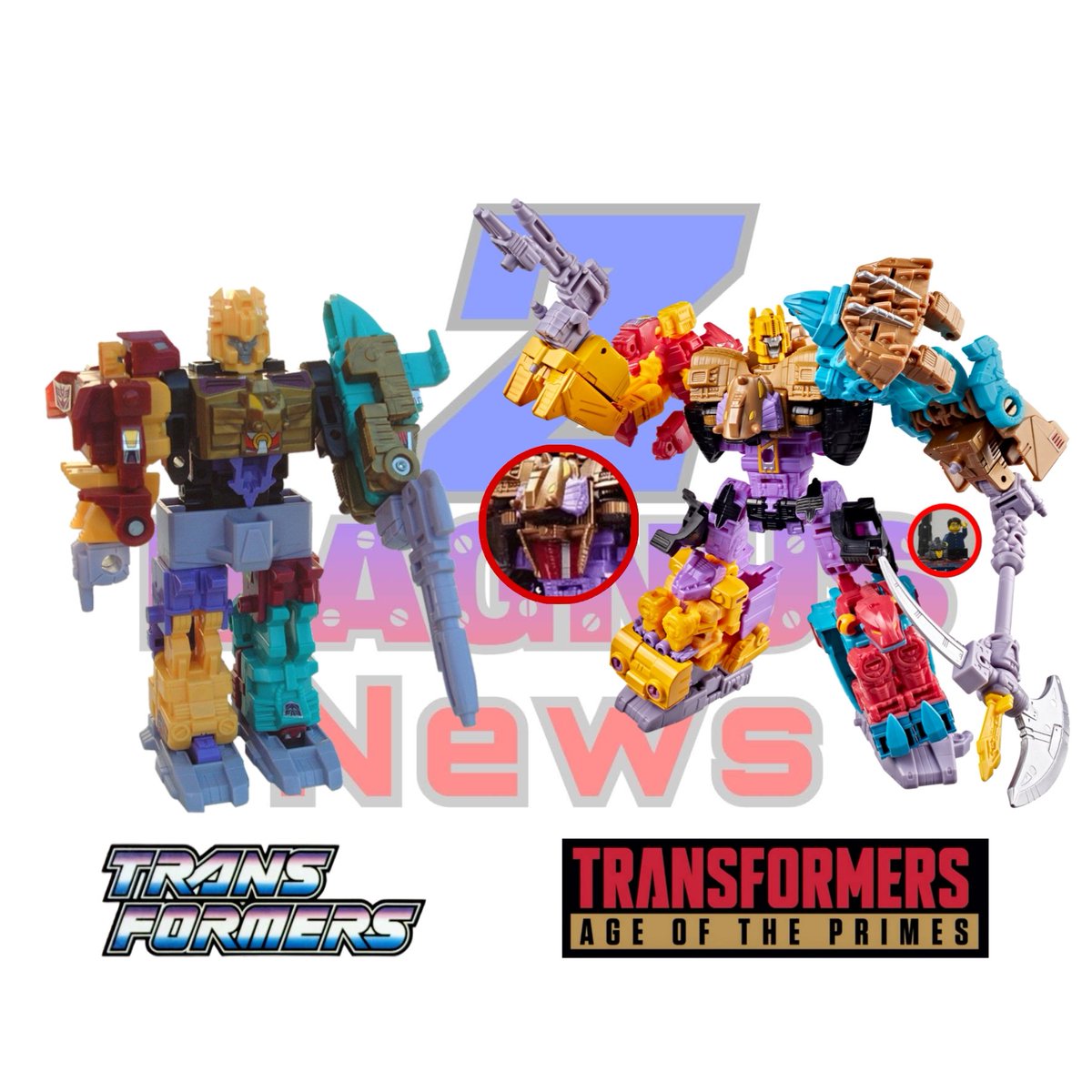 Z_Magnus_News's tweet photo. Comparativas en esta ocasión de Monstructor de Transformers Age of the Primes vs diferentes diseños, figura previa y moldes que se usaron para hacerlo (Dinoking y Volcanicus)

#transformers 
#ageoftheprimes 
#transformersageoftheprimes 
#monstructor 
#morethanmeetstheeye https://t.co/OxmiuNrPLQ