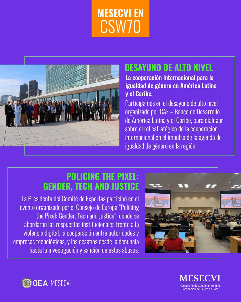 MESECVI-OEA CEVI tweet media