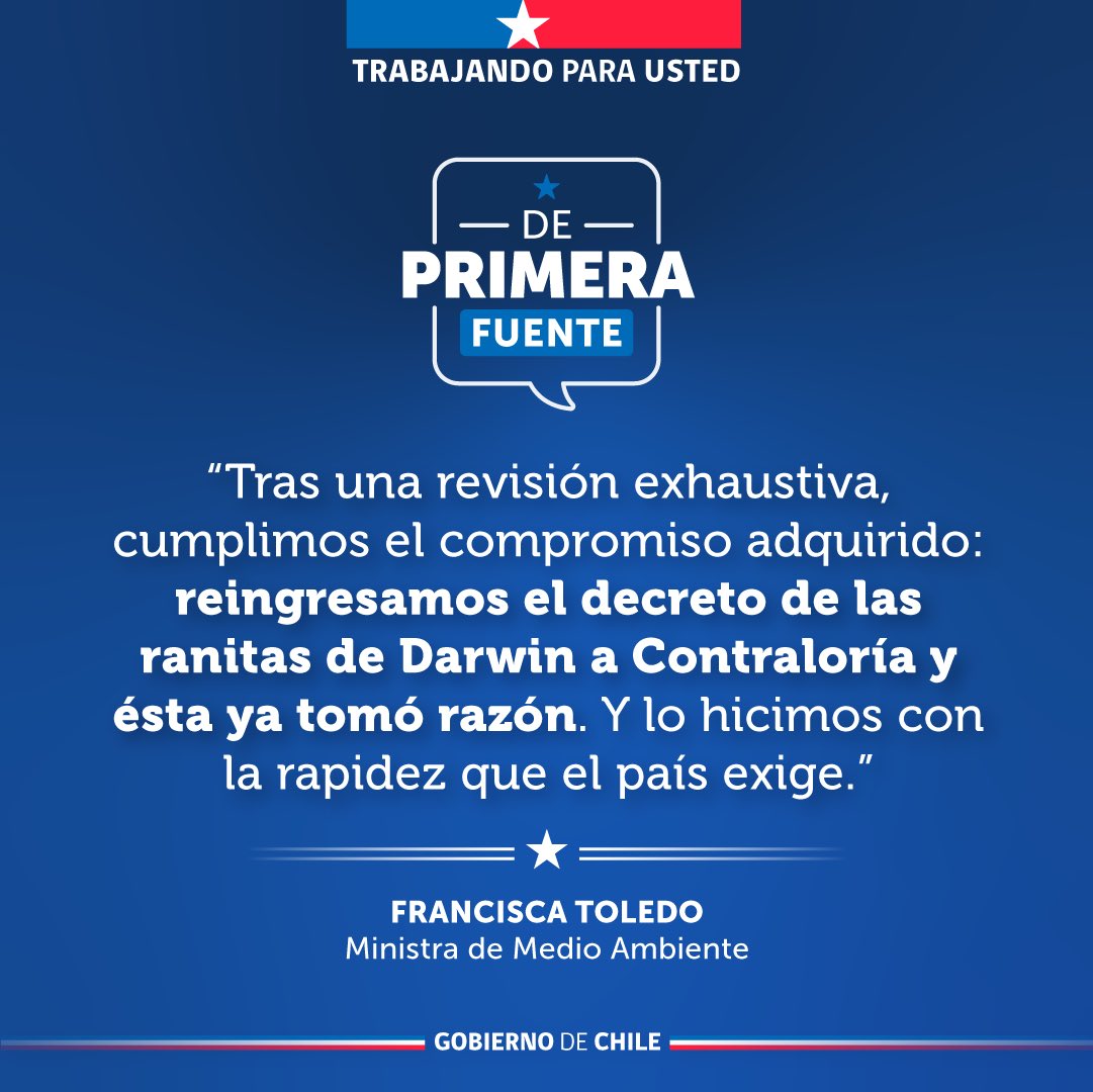 Gobierno de Chile tweet media