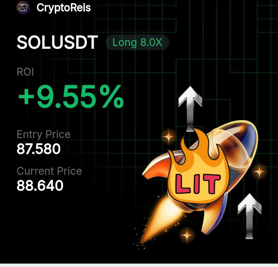 Sabırlı ve istikrarlı şekilde 
Büyümeye devammm 
%7 %8 kar marjları ile 
 
Günlük rapor 

💰 Başlangıç: 854$
🔥 Güncel Kasa:1.796$
📊 Toplam Büyüme:%110,31

🎯 Bu ayki hedef: 2.250$
⏳ Hedefe kalan:454$
