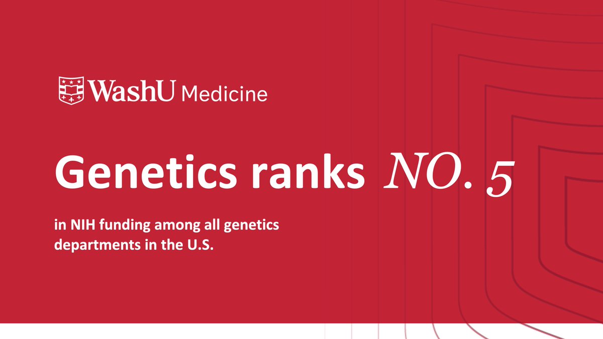 WashU Medicine Genetics tweet media