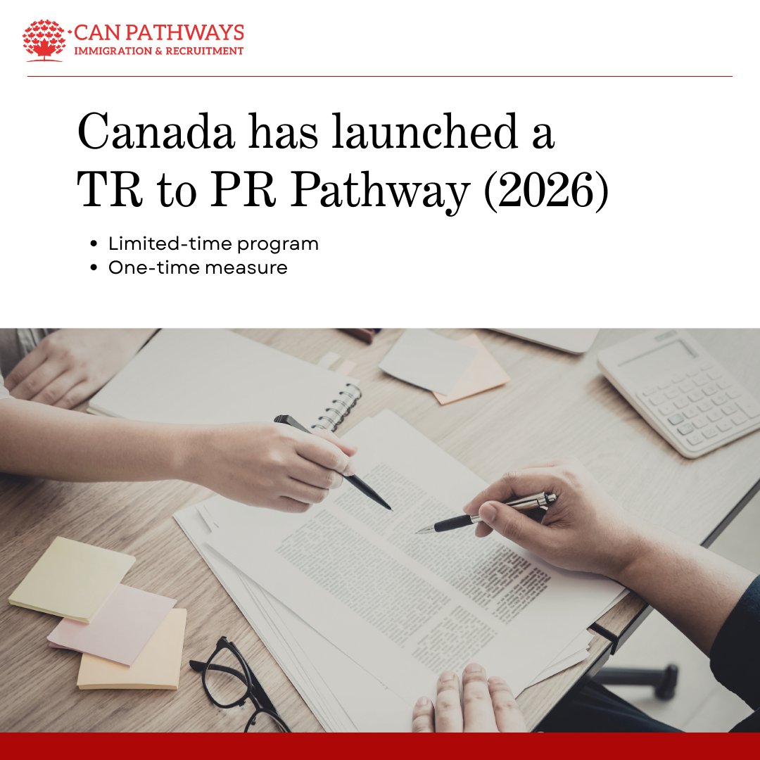 PathwaysCan's tweet image. 🚨 Canada’s new TR to PR pathway is here!
33,000 permanent resident spots for temporary workers in in-demand sectors.
✅ Learn more: hubs.la/Q047zFD90
📩 Contact us: info@canpathways.ca
#CanadaImmigration #TRtoPR #PRPathway #CanPathways #WorkPermit #PermanentResidence