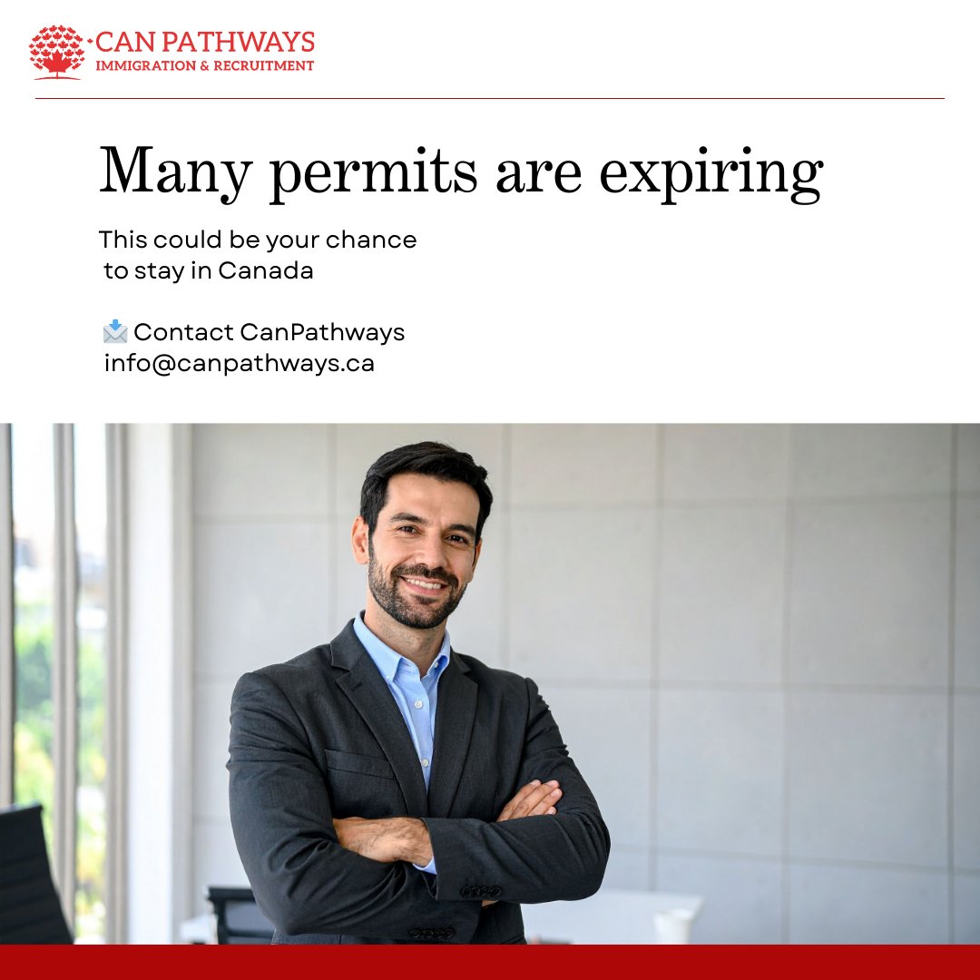 PathwaysCan's tweet image. 🚨 Canada’s new TR to PR pathway is here!
33,000 permanent resident spots for temporary workers in in-demand sectors.
✅ Learn more: hubs.la/Q047zFD90
📩 Contact us: info@canpathways.ca
#CanadaImmigration #TRtoPR #PRPathway #CanPathways #WorkPermit #PermanentResidence