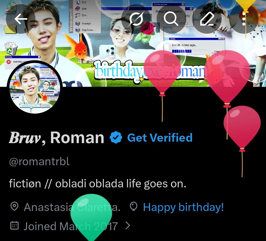 𝑩𝒓𝒖𝒗, Rᴏman tweet media