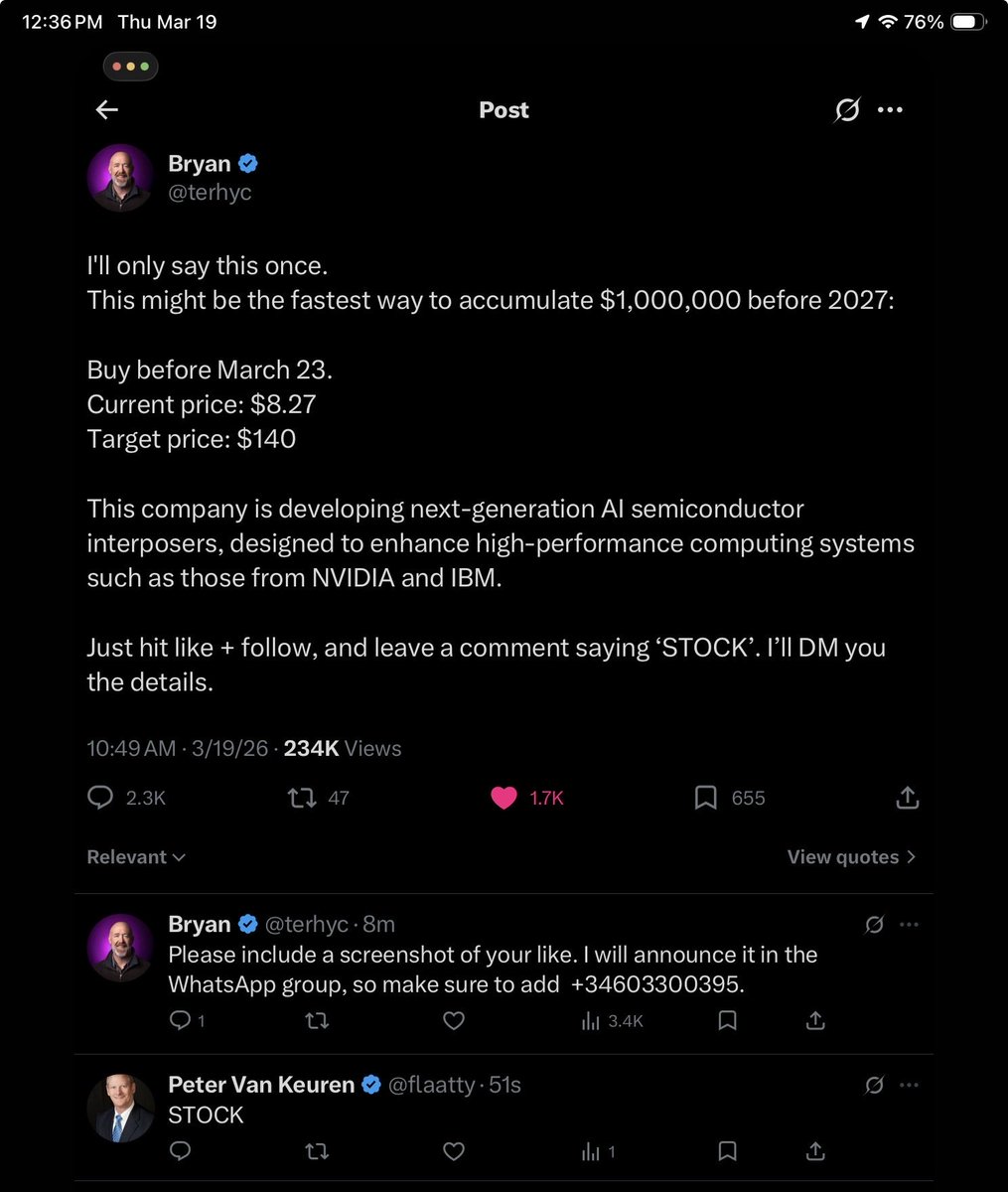 Peter Van Keuren tweet media