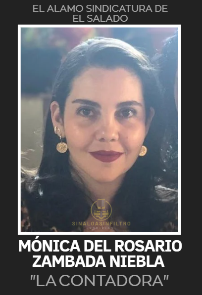 Es detenida "Monica Zambada", Hija del "Mayo Zambada". Tras operativo en el Alamo sindicatura de El Salado.