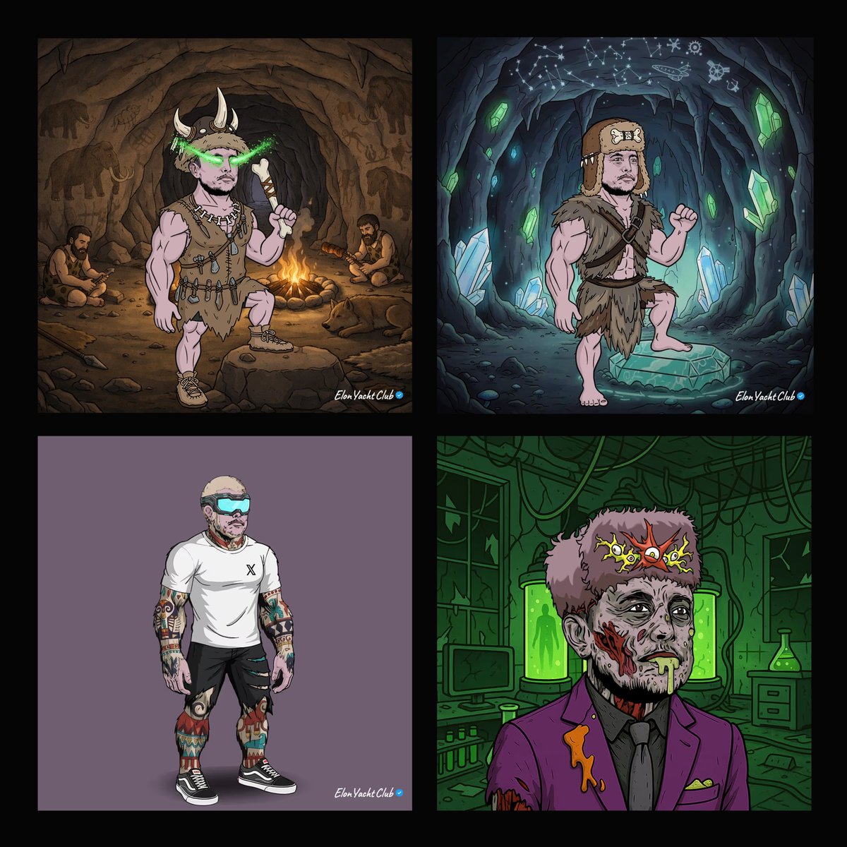 Elon Yacht Club tweet media