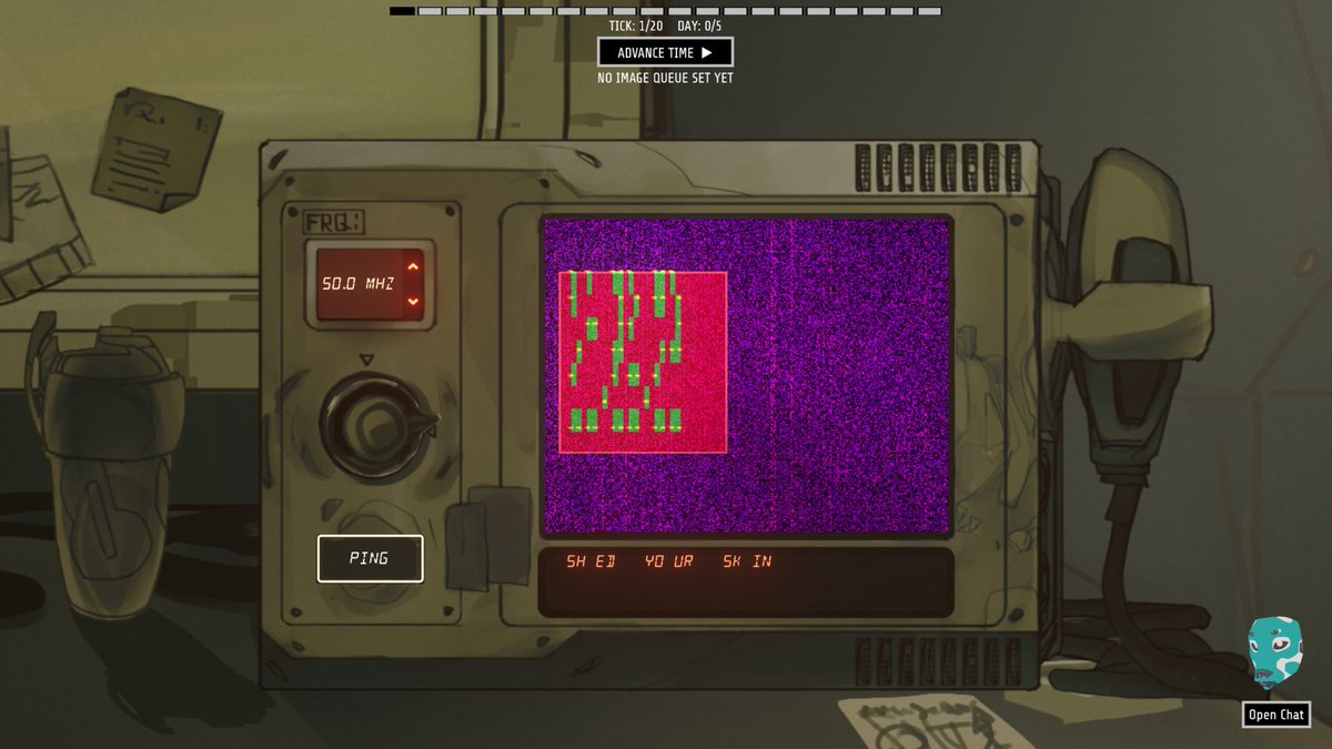 SymmetryBreak's tweet photo. @norsethegame Thanks for hosting this week's #TurnBasedThursday! 
We're making Deep Fog Signals, a horror interface sim 📻

Play the demo: https://t.co/JYEIHM6xbI https://t.co/lNgBzJJkDl