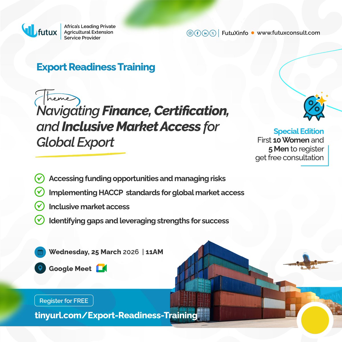 FutuX Agri-consult Limited tweet media