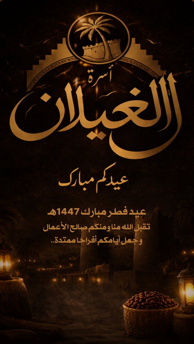 أسرة الغيلان | AlGhilan tweet media