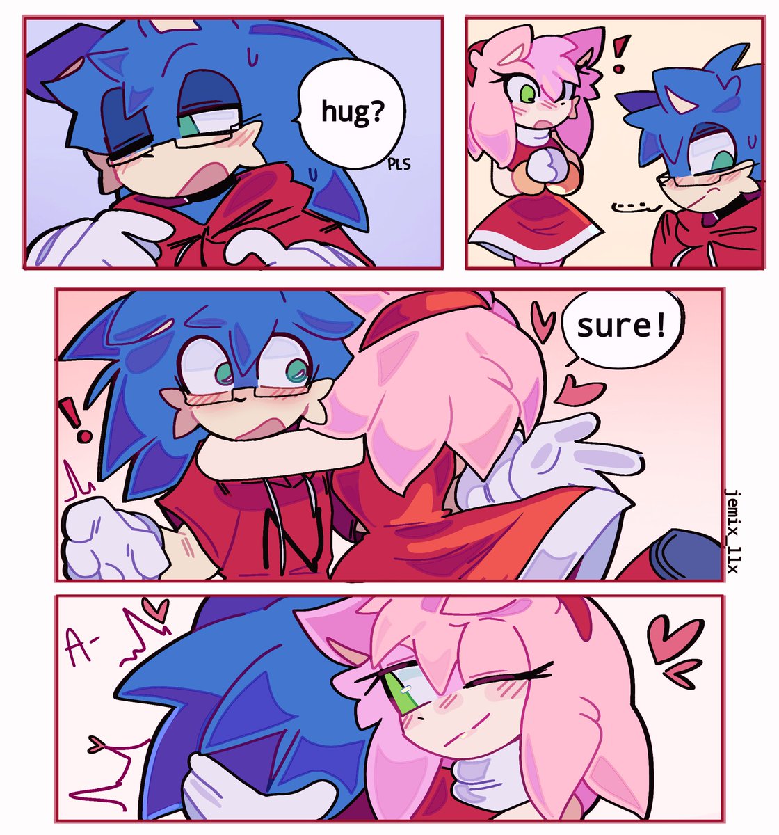 Nicky :v #sonamy #sonicfanart