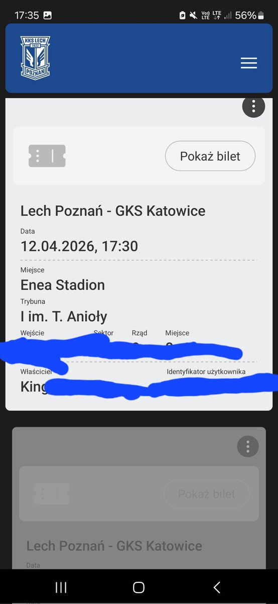 wrobelek28's tweet photo. Ta radość gdy w końcu po kilku miesiącach zagościsz na stadionie 💙🤍⚽️💪  Tym razem mając rozdarte śląsko-poznańskie serce 🥺 https://t.co/aBj6w1LlG3