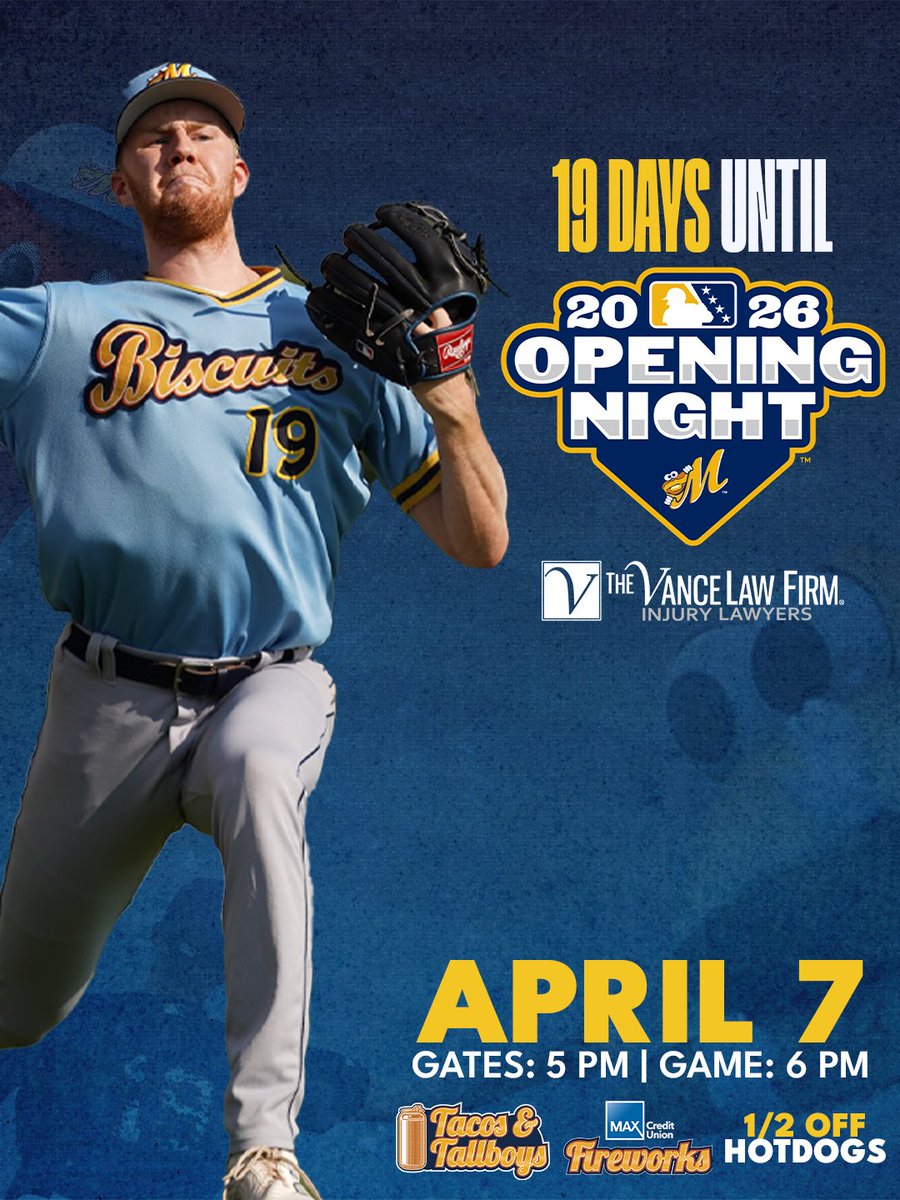 Montgomery Biscuits tweet media