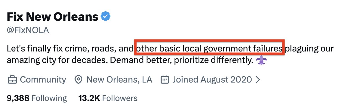 Fix New Orleans tweet media