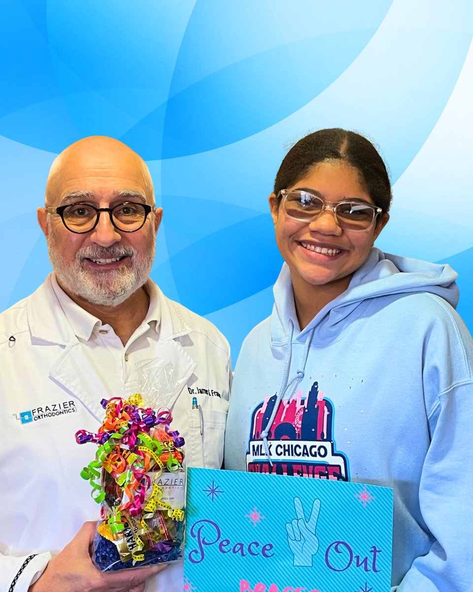 FrazierOrtho's tweet photo. New Smile, Pease Out Braces! #nomorebraces #smilejourney #frazierortho #oprf #smiledesign https://t.co/34Ltrvl6kl