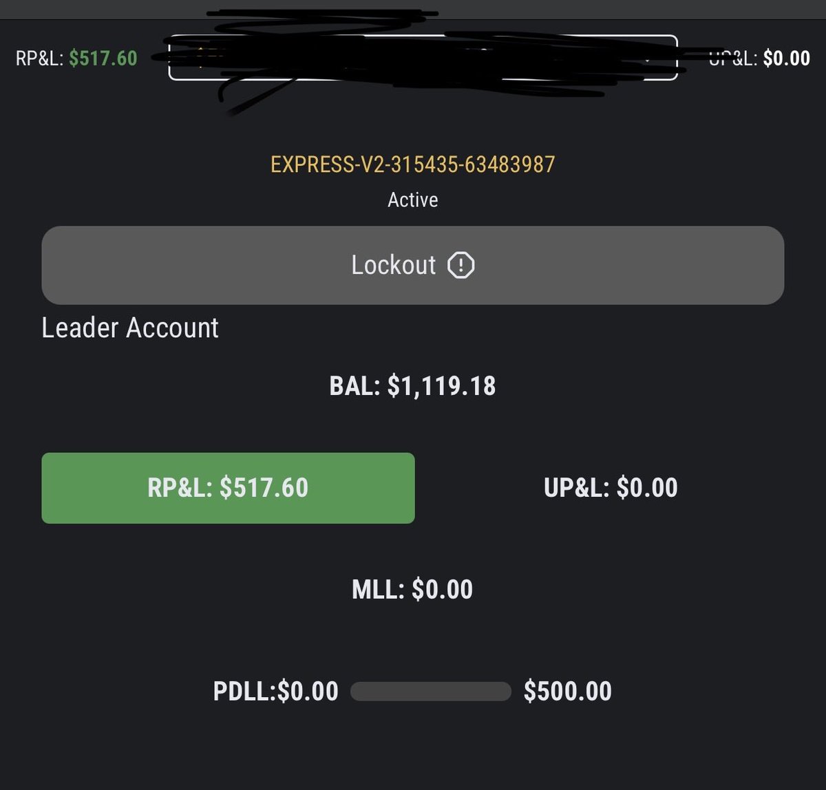 J316AI's tweet photo. Another day of gratitude. 2 trades. 2 wins today. Need two more days for a payout again https://t.co/g5R0HFWVA6