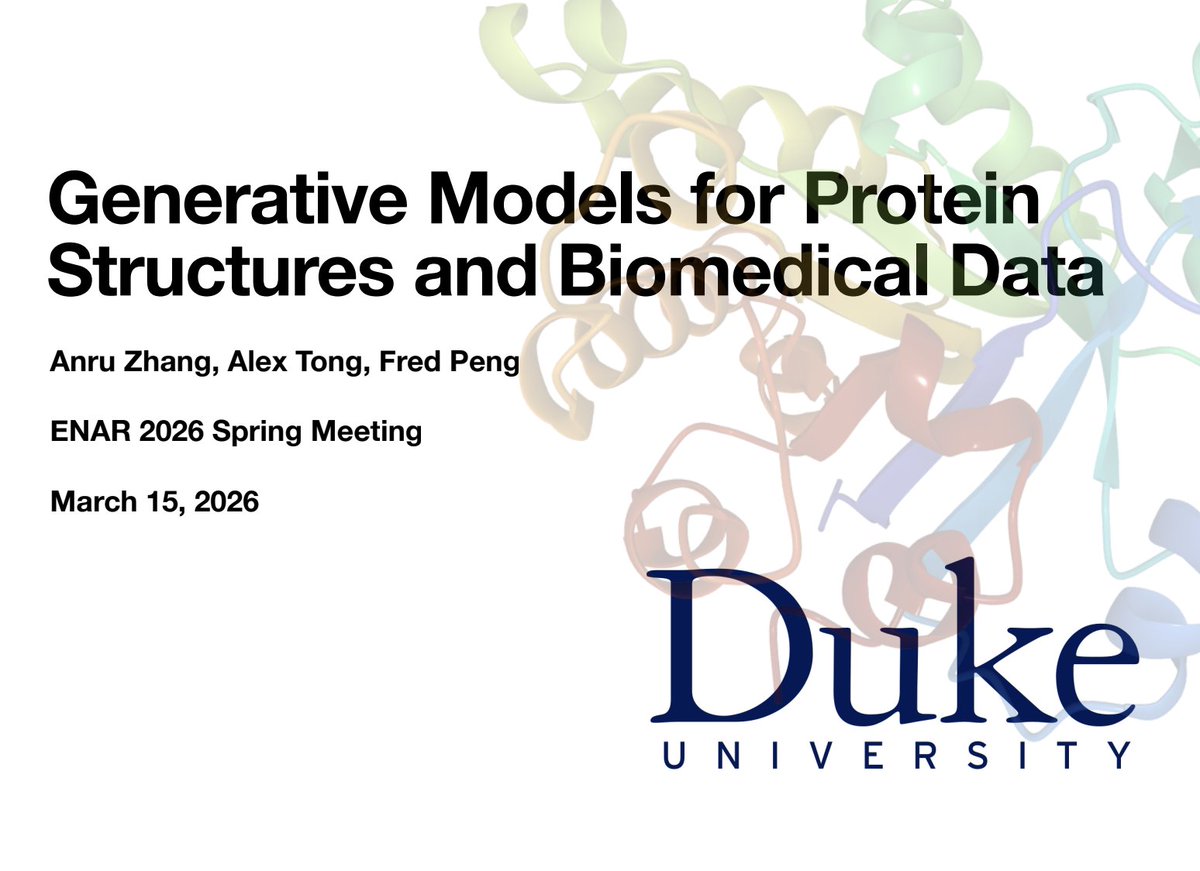 Fred Zhangzhi Peng tweet media