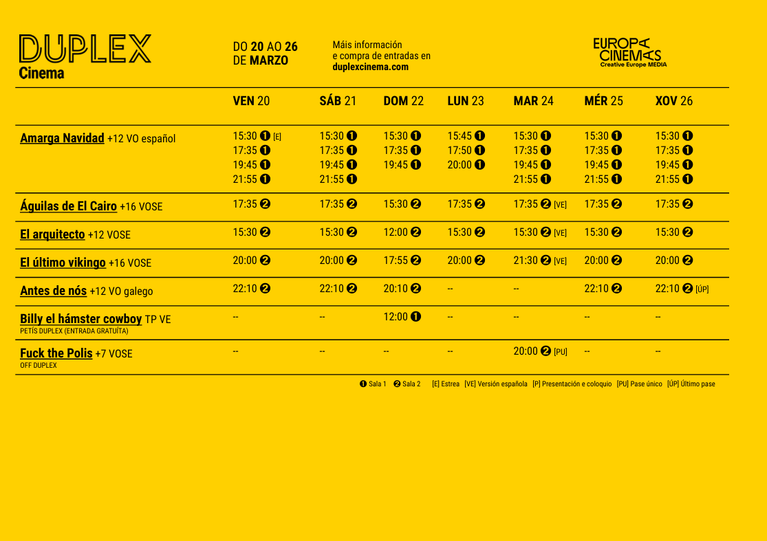 DUPLEX Cinema tweet media