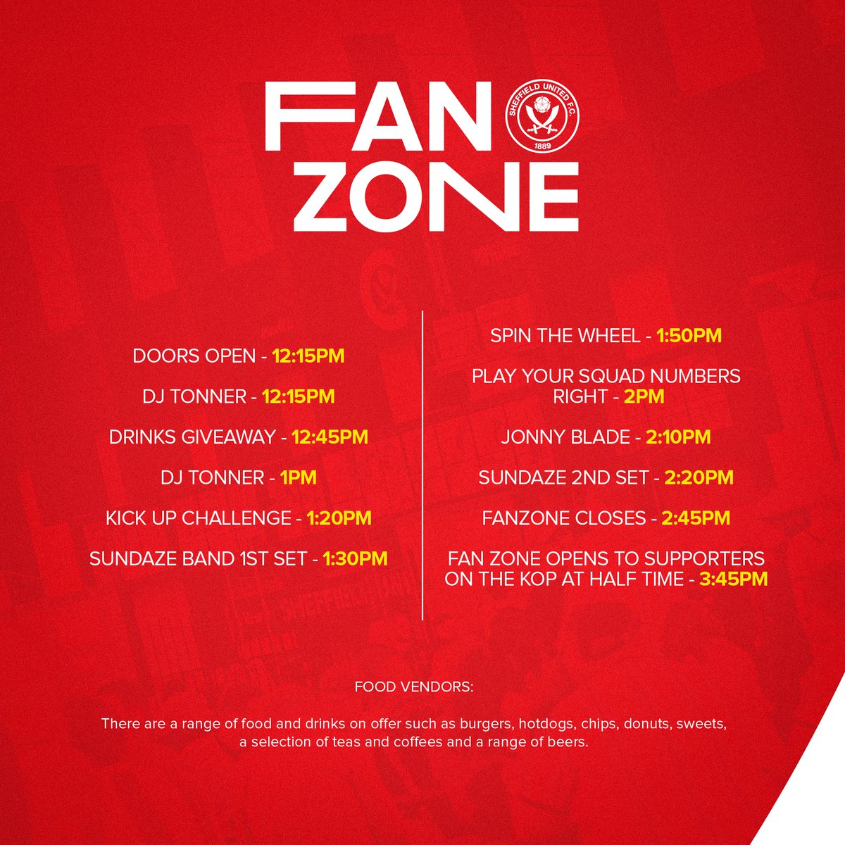 Sheffield United Fan Services tweet media
