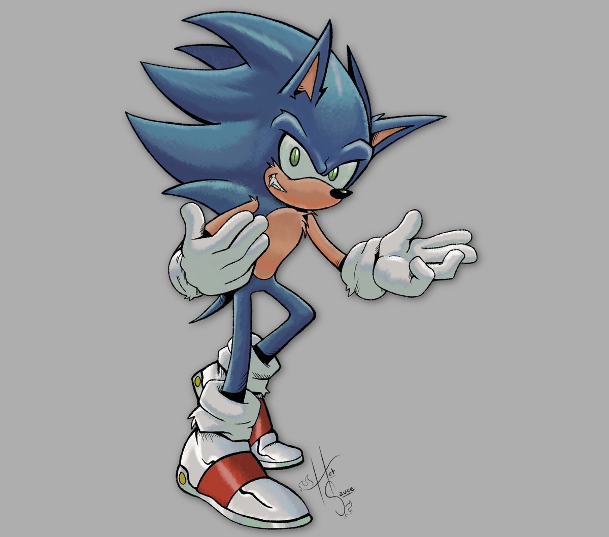 MoriohchoM's tweet photo. Soooo... A friend of mine really liked my STC: Act 2 and contributed it with a fresh modern take on Extra Life (if he were to come back as an antagonist)

The friend is @KrypoFox8705. He made this, check him out. https://t.co/FuFyImV5R2