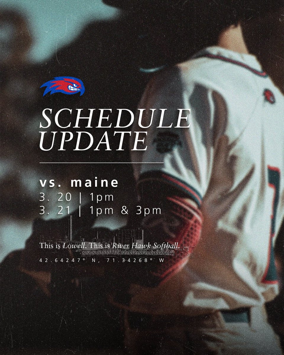 UMass Lowell Softball tweet media