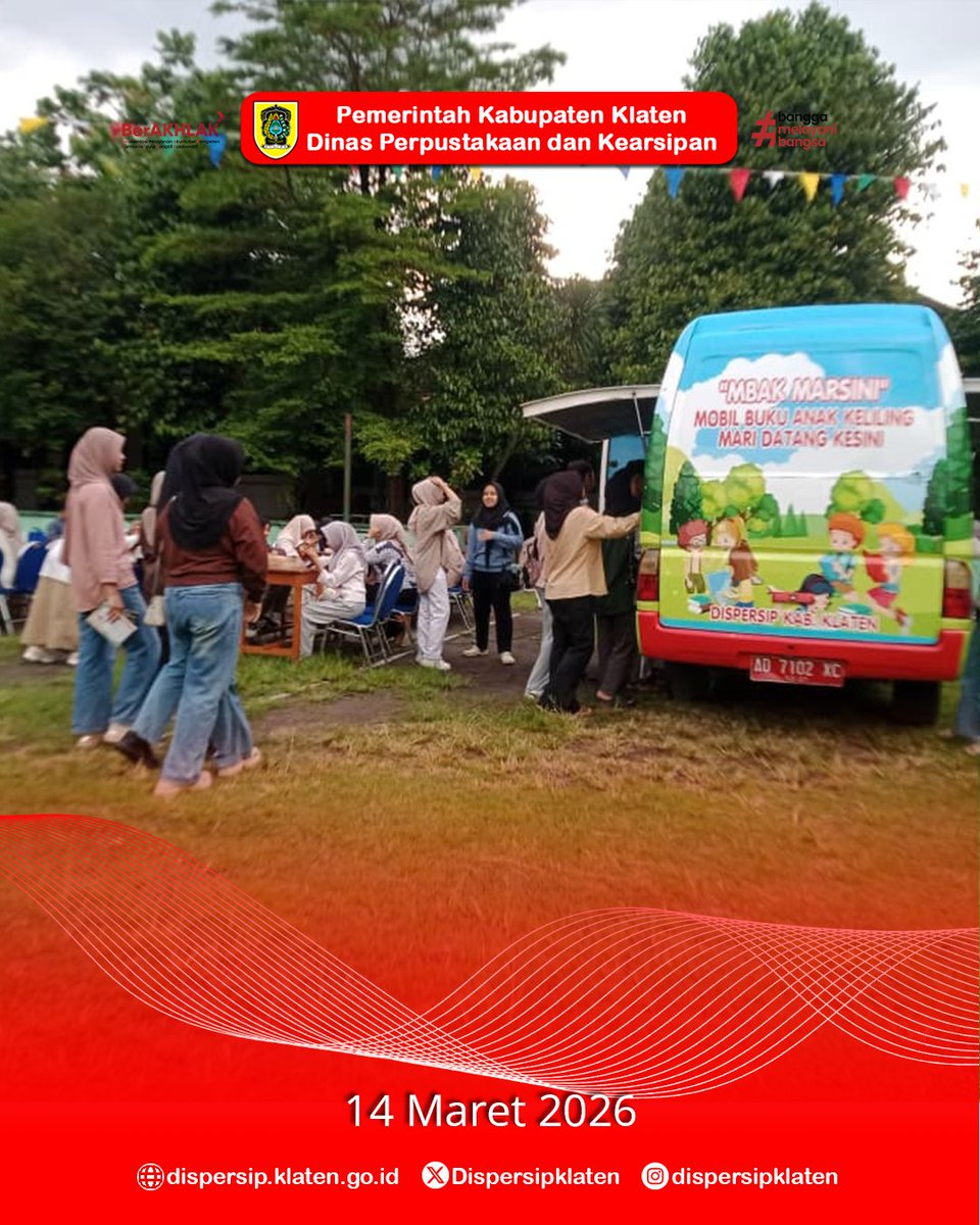 Dinas Perpustakaan dan Kearsipan Klaten tweet media